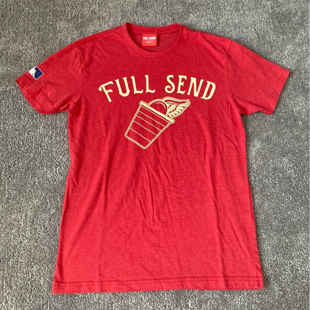 Nelk Full Send Red T-shirt